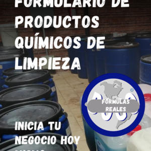 Home formulario profesional de productos de limpieza – más de 50 fórmulas para fabricar y vender